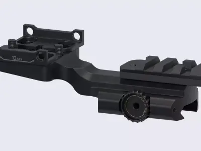 Scalarworks LEAP12 Eotech QD Mount Low-poly 3D model