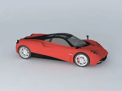 Pagani Huayra 2012 Free 3D model