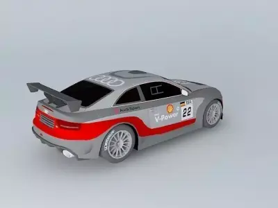 Audi RS5 GT2 Concept V2 Free 3D model