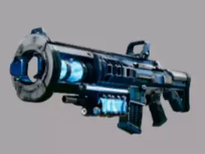 Sci-Fi Plasma Rifle - Energy Weapon Game Asset Low-poly 3D model