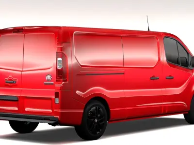Fiat Talento Van L2 2017 3D model