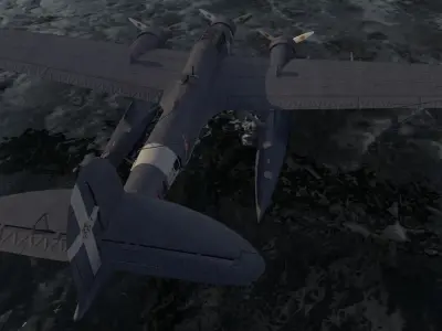 CANT Z-506C Airone 3D model