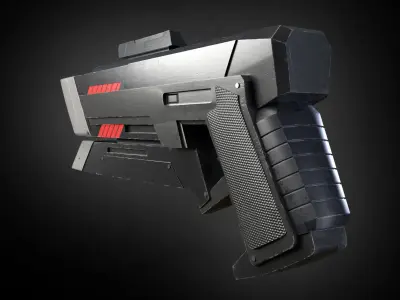 Raygun Blaster 3D model