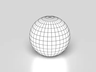 Mini Cannon - Bronze Low-poly 3D model