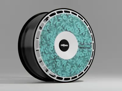 Rotiform LAS-R and Aero Disc Low-poly 3D model