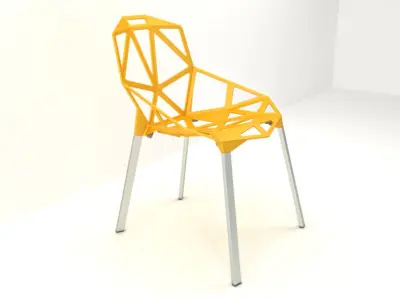 commercial design chair 3D model