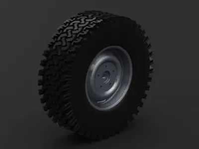 Wheel for RC model STL 3D model