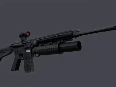 R-20 Rahe Low-poly 3D model