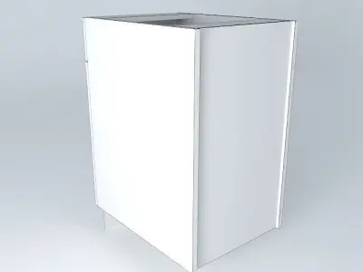 B1D1D cabinet Free 3D model