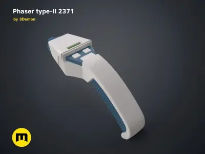 Phaser type-II 2371 3D print model