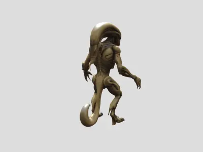 Alien Xenomorph 3D print model
