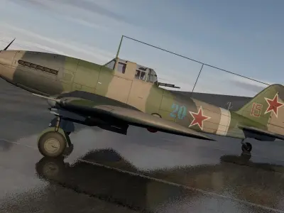Ilyushin IL-10 3D model