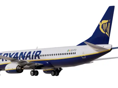 Ryanair Boeing 737-800 3D model