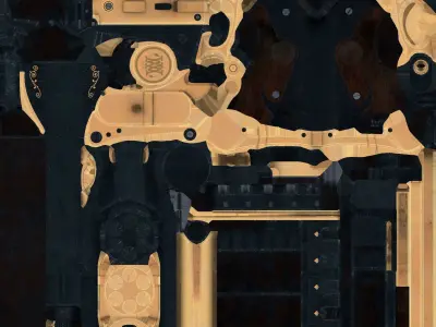 Colt Westwood ElDorado Low-poly 3D model