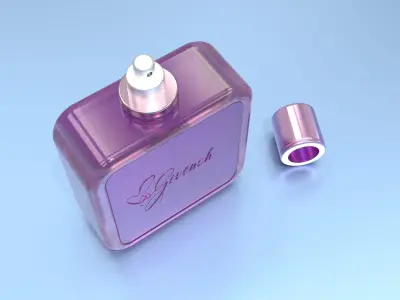 Perfume Bottle Low-poly 3D model 3D model