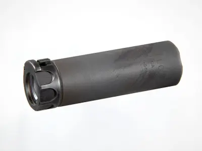 Surefire SOCOM556-MINI2 Suppressor Low-poly 3D model