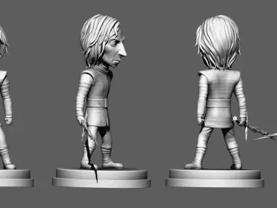 Helmetless Kylo Ren 3D print model purchase