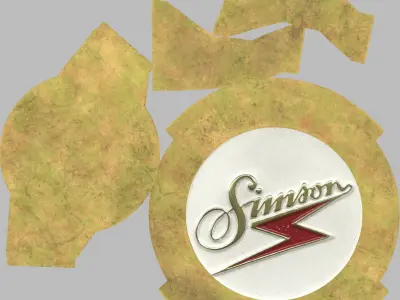 Simson IFA Bird Series Emblem Free 3D model