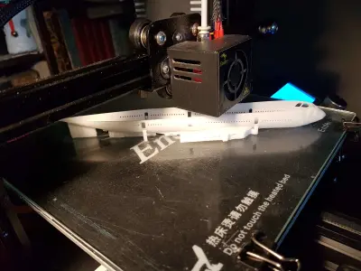 Airbus 380 3D print model