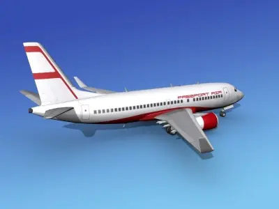 Boeing 737-700ER Freeport Air 3D model