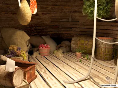 Cabin warehouse 3D model