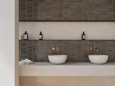 Modern Brown Ceramic Tile Texture Texture