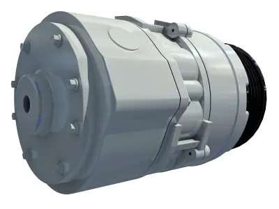 Metal Engine Part V79 3D model