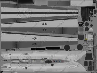 MQ1 Predator Low-poly 3D model