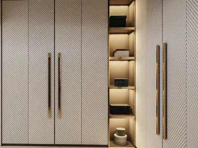 Dressing Room modern02 Free 3D model