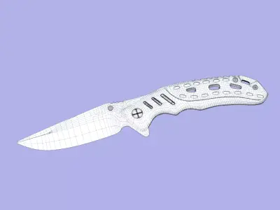Knife Free 3D model