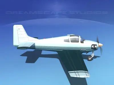 Johnston A-51A V11 3D model