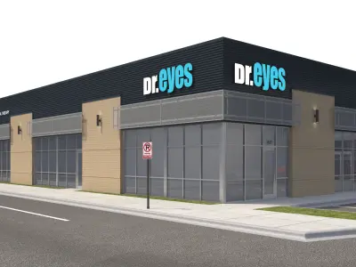 Retail-128 Retail Store B 3D model