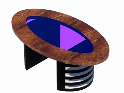 Coffee Table 3D model 32