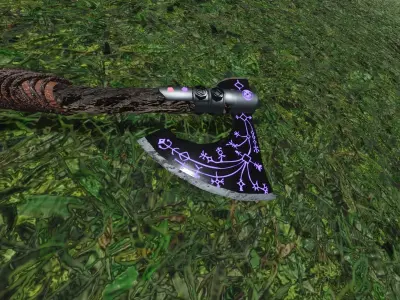 axe leviathan generic Low-poly 3D model