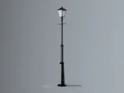 London Lamp Post Pack - 3D model