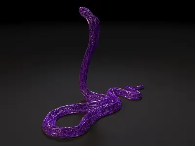 Cobra Snake 3D print model