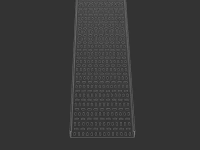 Cable Tray 300mm x 3000mm TYPE1 3D model
