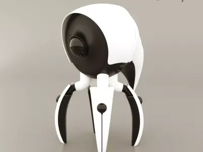 Nano robots 3D model