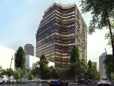 Residential Tower 3D model