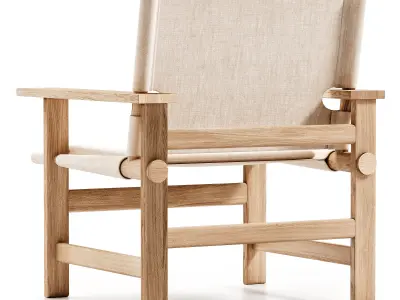 The Canvas Chair 3D model