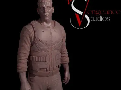 The Punisher 3D print model