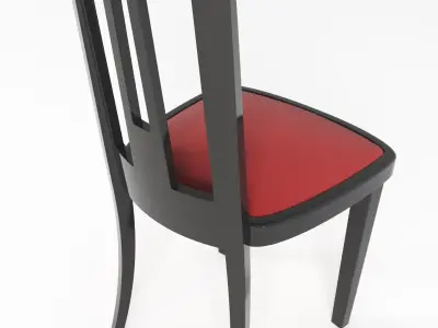 Art Deco Black Lacquer  3D model
