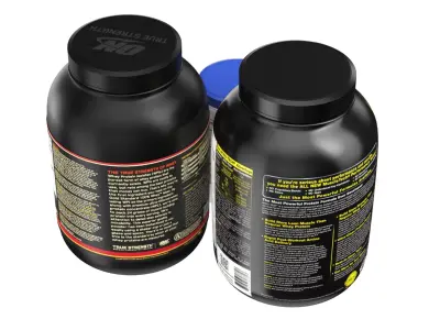 Gym Supplements 3D model