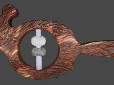 stam mirror model Free low-poly 3D model