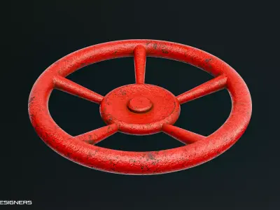 Valve 3D model