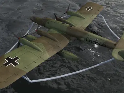 Blohm und Voss Bv-139 B-MS Minensuch 3D model
