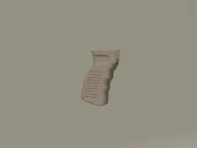 RK-3 Zenitco Pistol Grip Low-poly 3D model