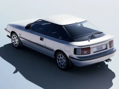 Toyota Celica 2 0 GT 1986 3D model