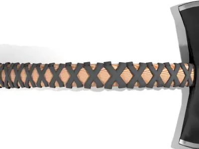 Battle Axe - Tomahawk 3D model