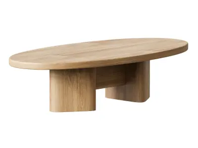 Modern Fishes 18 Coffee Table 3D model